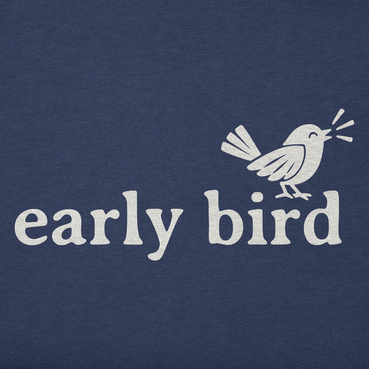 Men's Early Bird Simple Short Sleeve Crusher Tee product image 2