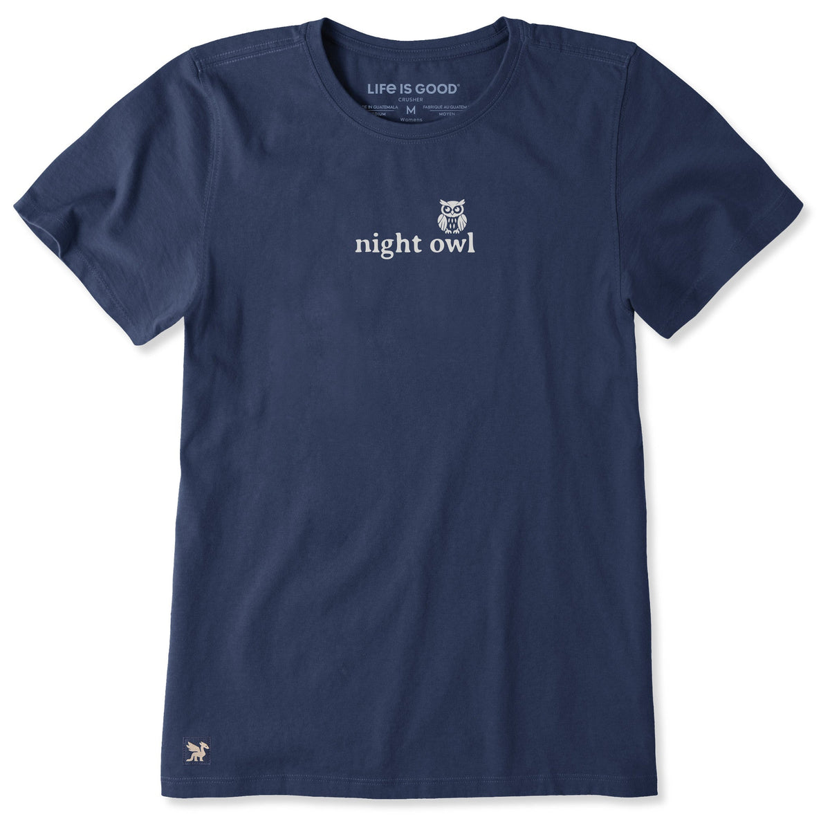 Women's Night Owl Simple Short Sleeve Crusher Tee product image 1