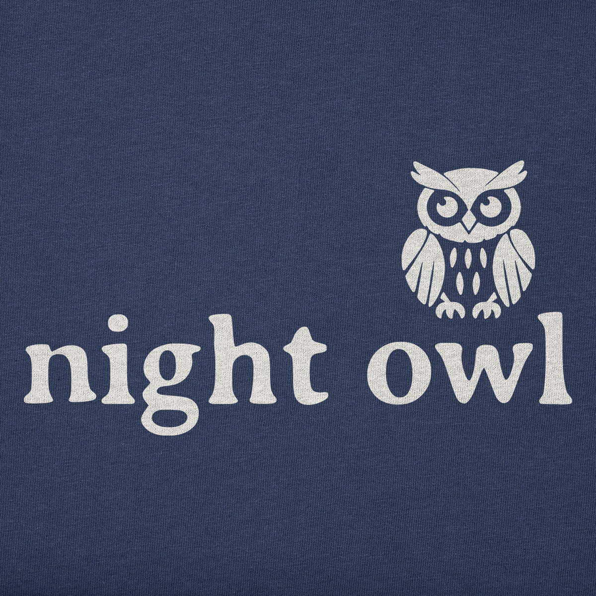 Kids Night Owl Simple Short Sleeve Crusher Tee product image 2