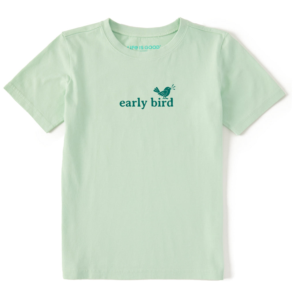 Kids Early Bird Simple Short Sleeve Crusher Tee product image 1
