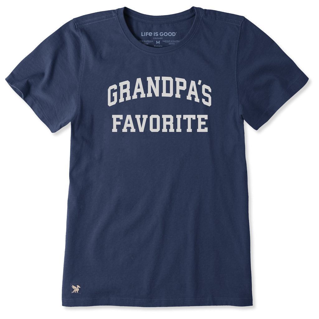 Women's Grandpa's Favorite Short Sleeve Crusher Tee product image 1