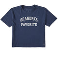 Women's Grandpa's Favorite Short Sleeve Crusher Boxy Tee product image 1