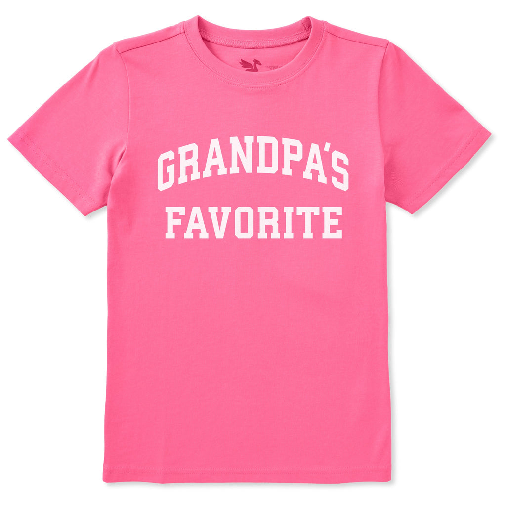 Kids Grandpa's Favorite Short Sleeve Crusher Tee product image 3