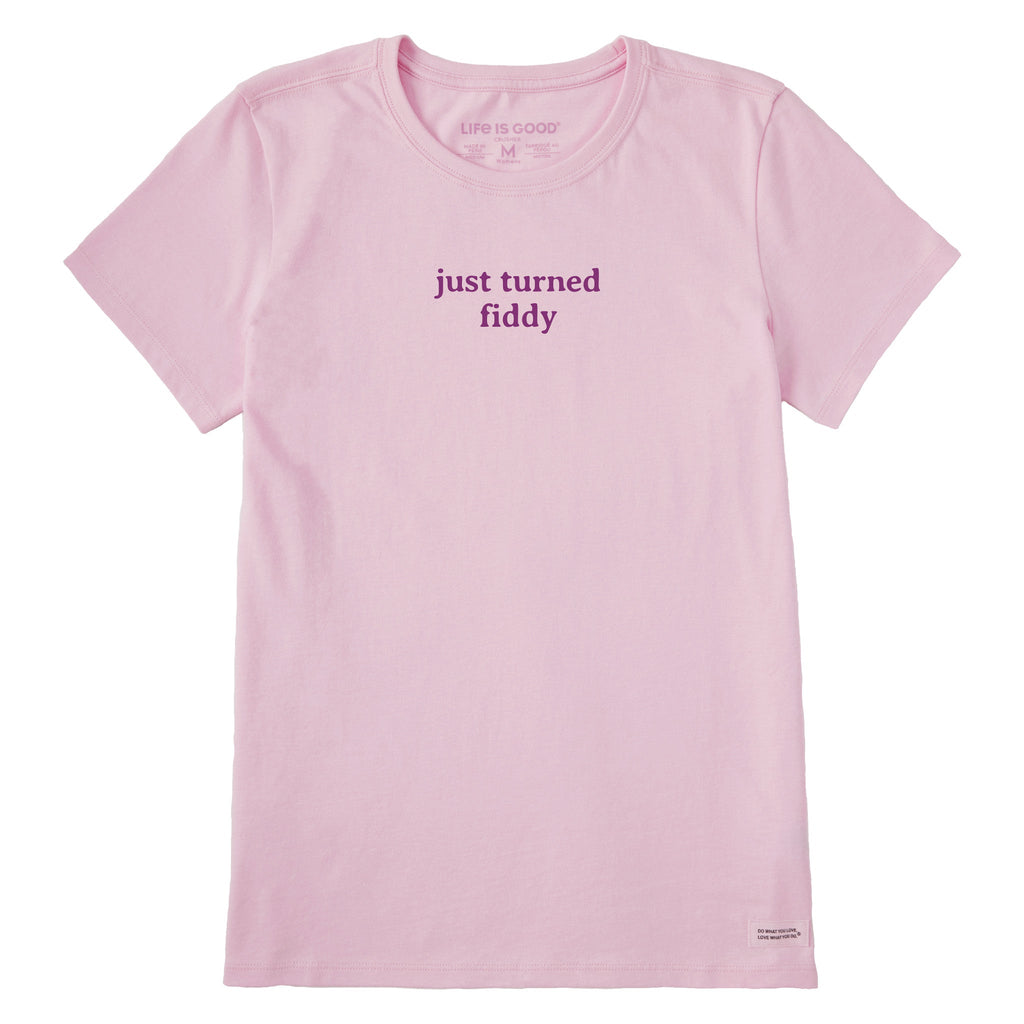 Women's Just Turned Fiddy Short Sleeve Crusher Tee product image 3