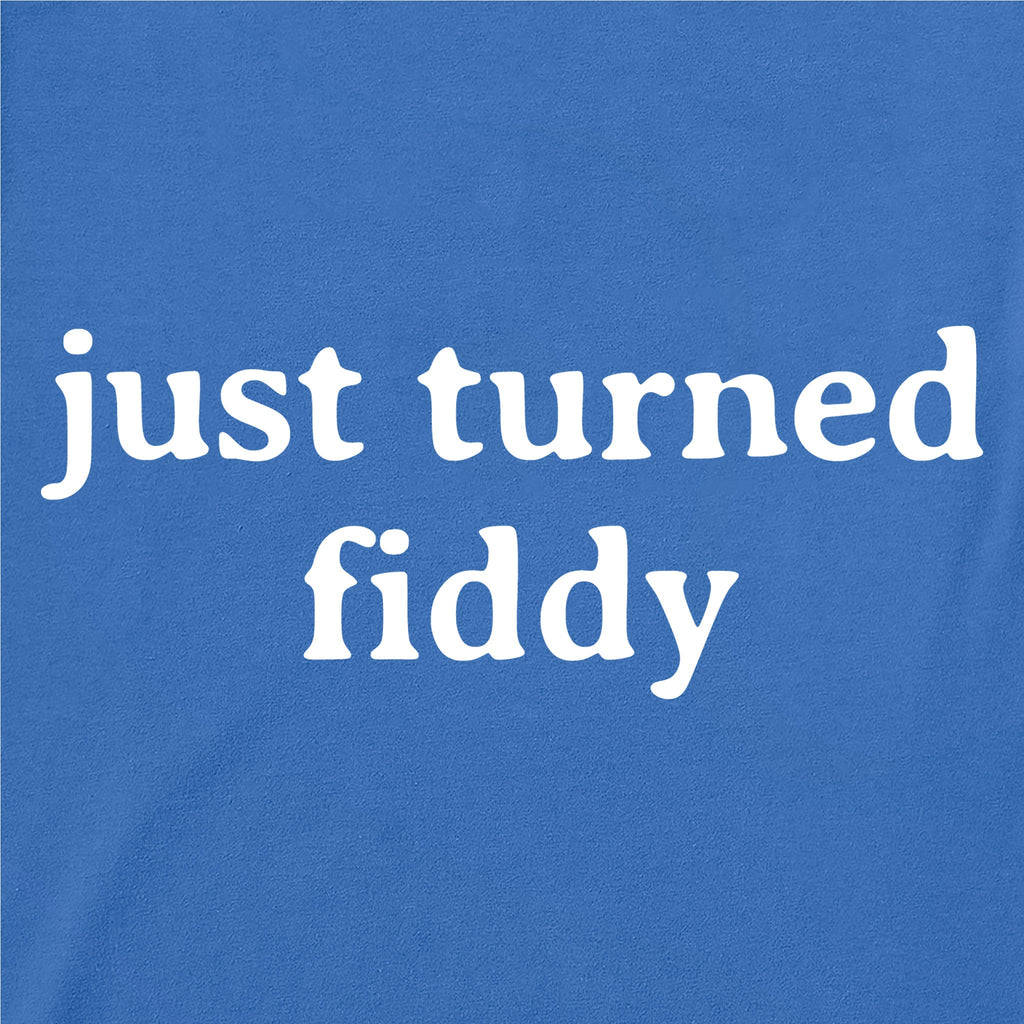 Women's Just Turned Fiddy Short Sleeve Crusher Boxy Tee product image 2