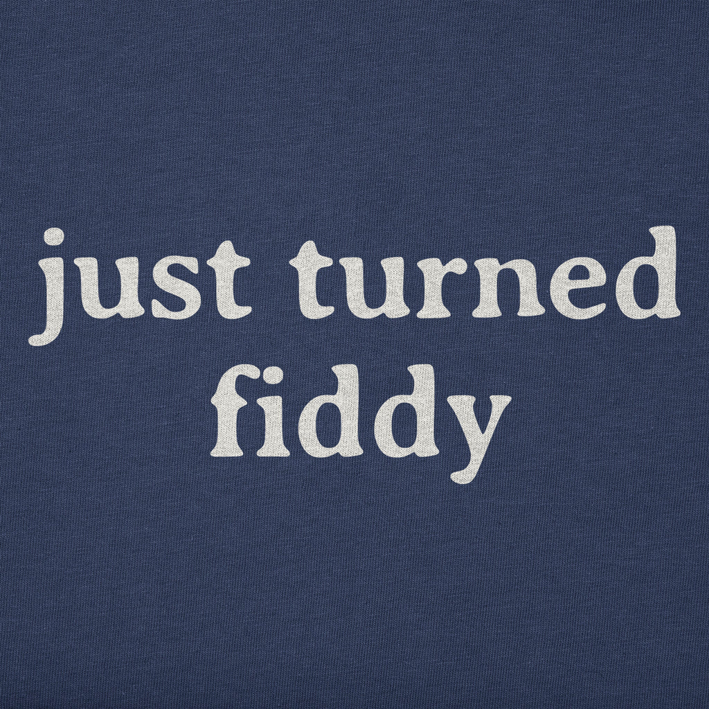 Women's Just Turned Fiddy Long Sleeve Crusher Tee product image 4