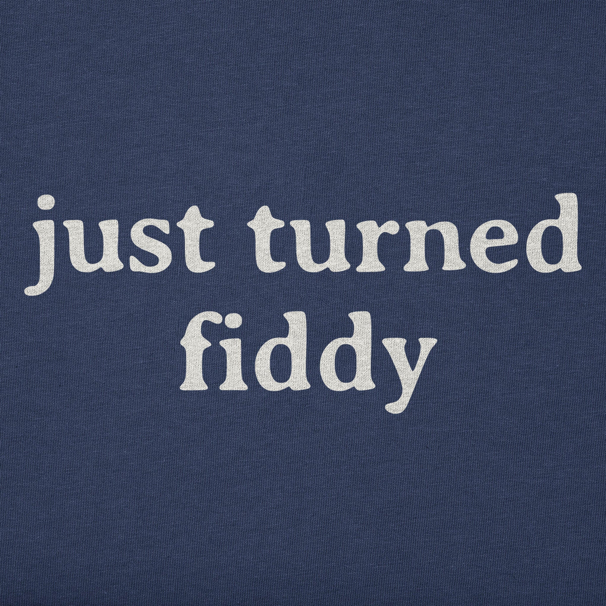 Women's Just Turned Fiddy Long Sleeve Crusher Tee product image 4