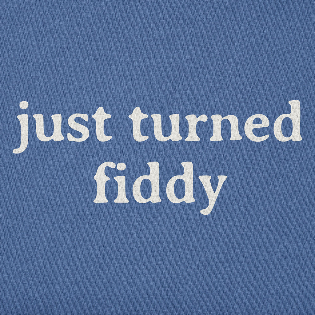Men's Just Turned Fiddy Long Sleeve Crusher Tee product image 2