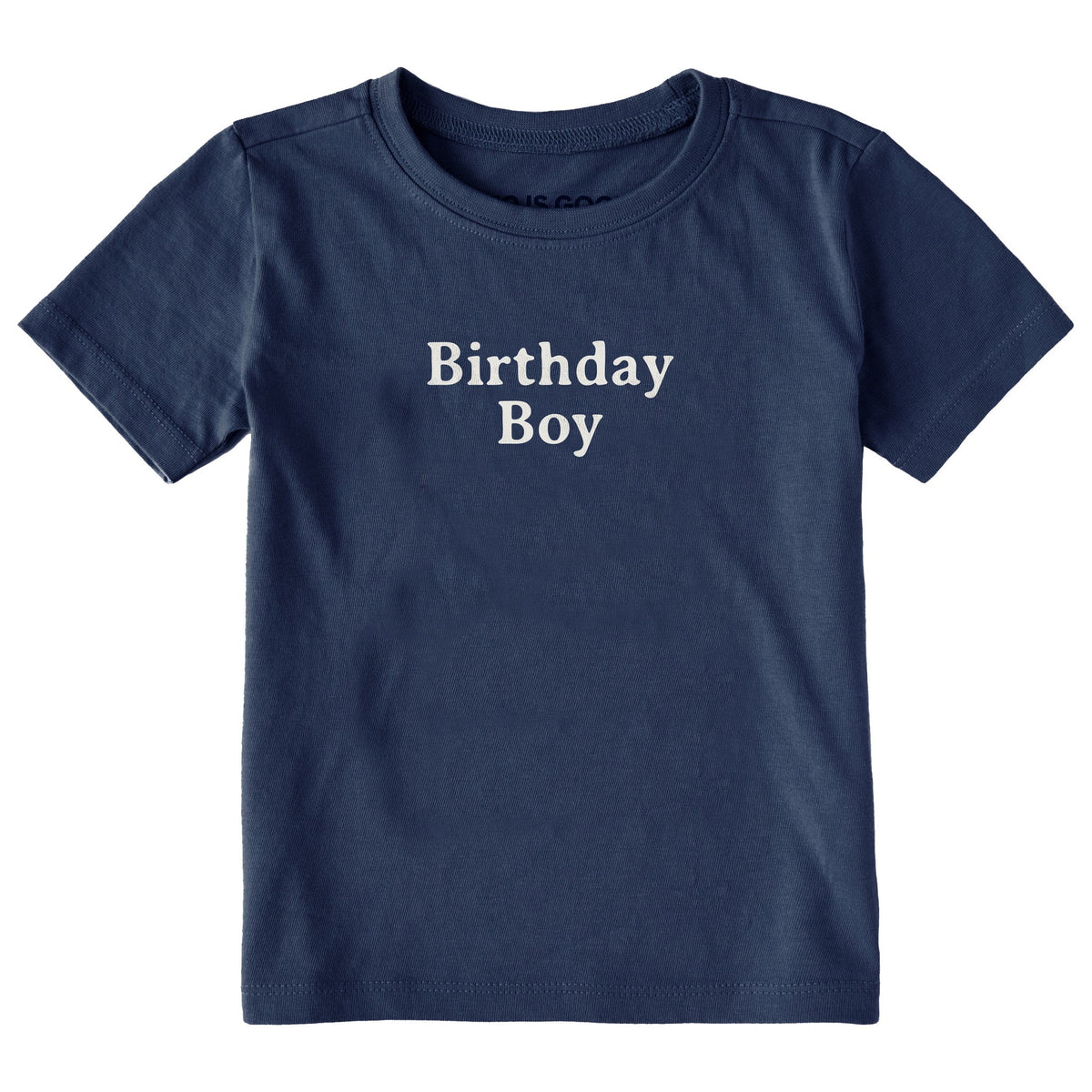 Toddler Birthday Boy Simple Short Sleeve Crusher Tee product image 1