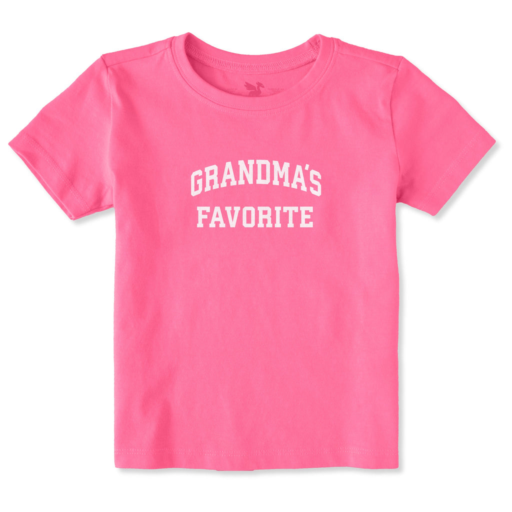 Toddler Grandma's Favorite Short Sleeve Crusher Tee product image 7