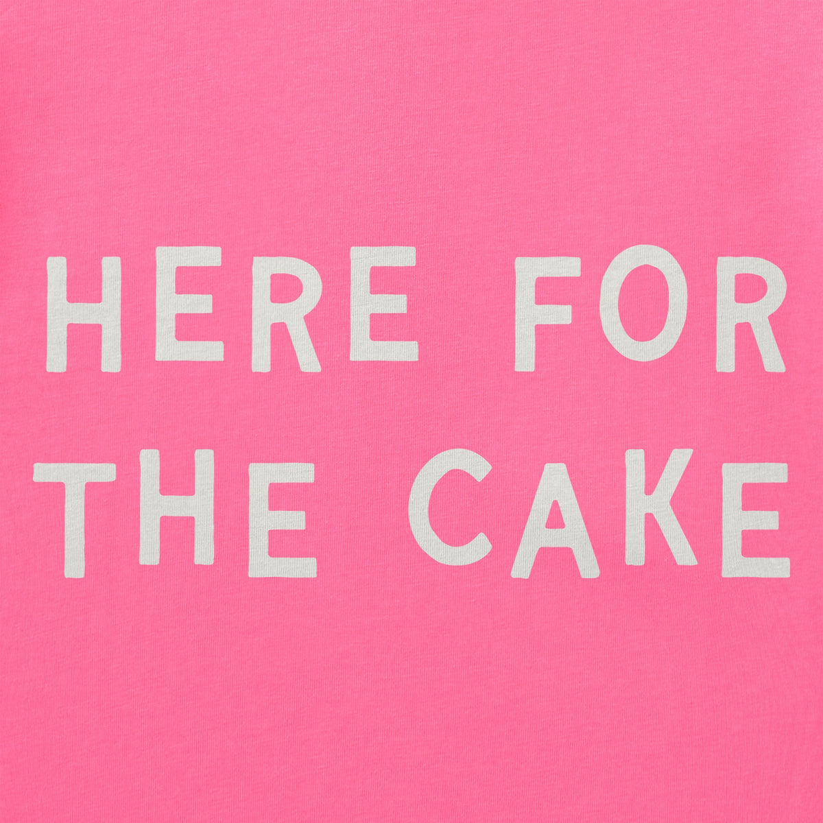 Toddler Here for the Cake Jumble Short Sleeve Crusher Tee product image 2
