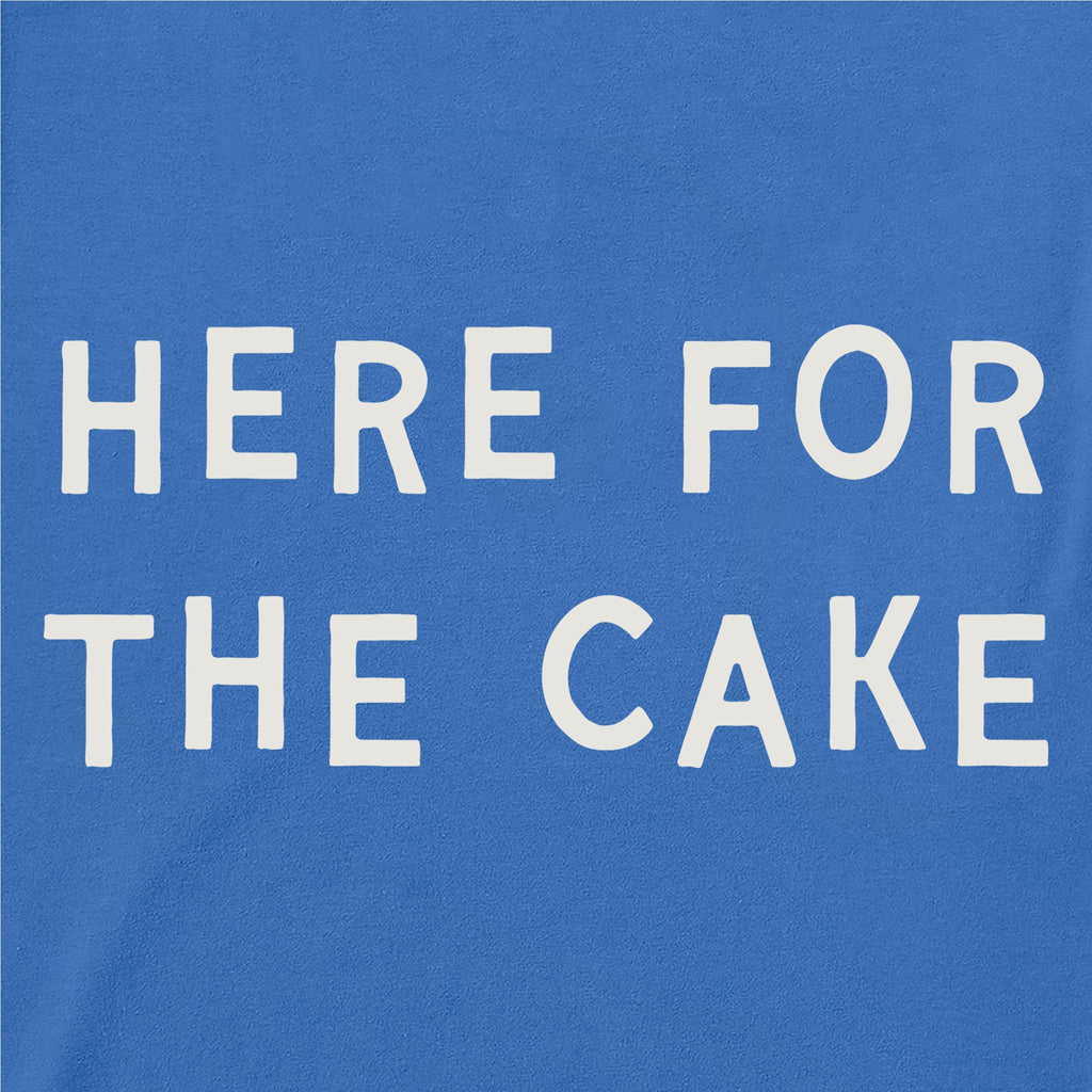 Toddler Here for the Cake Jumble Short Sleeve Crusher Tee product image 4