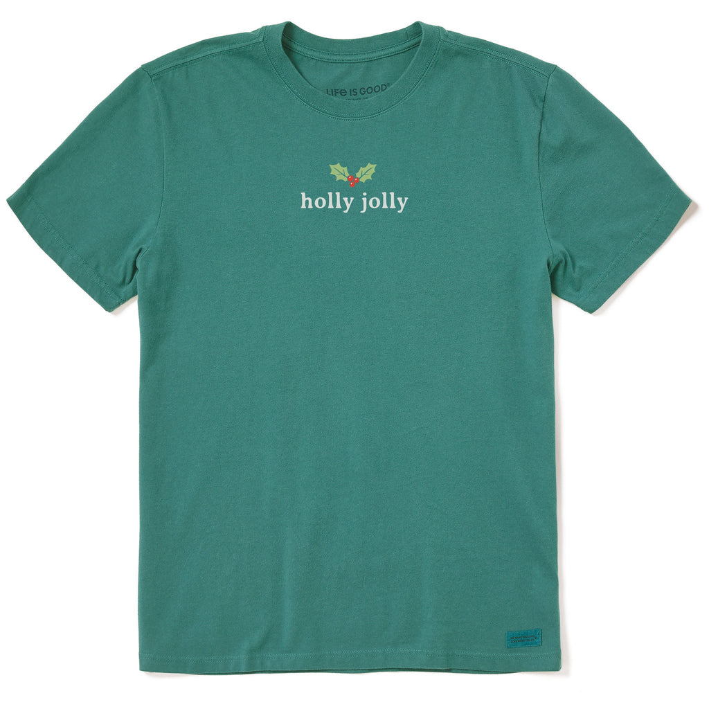 Men's Holly Jolly Simple Short Sleeve Crusher Tee product image 1