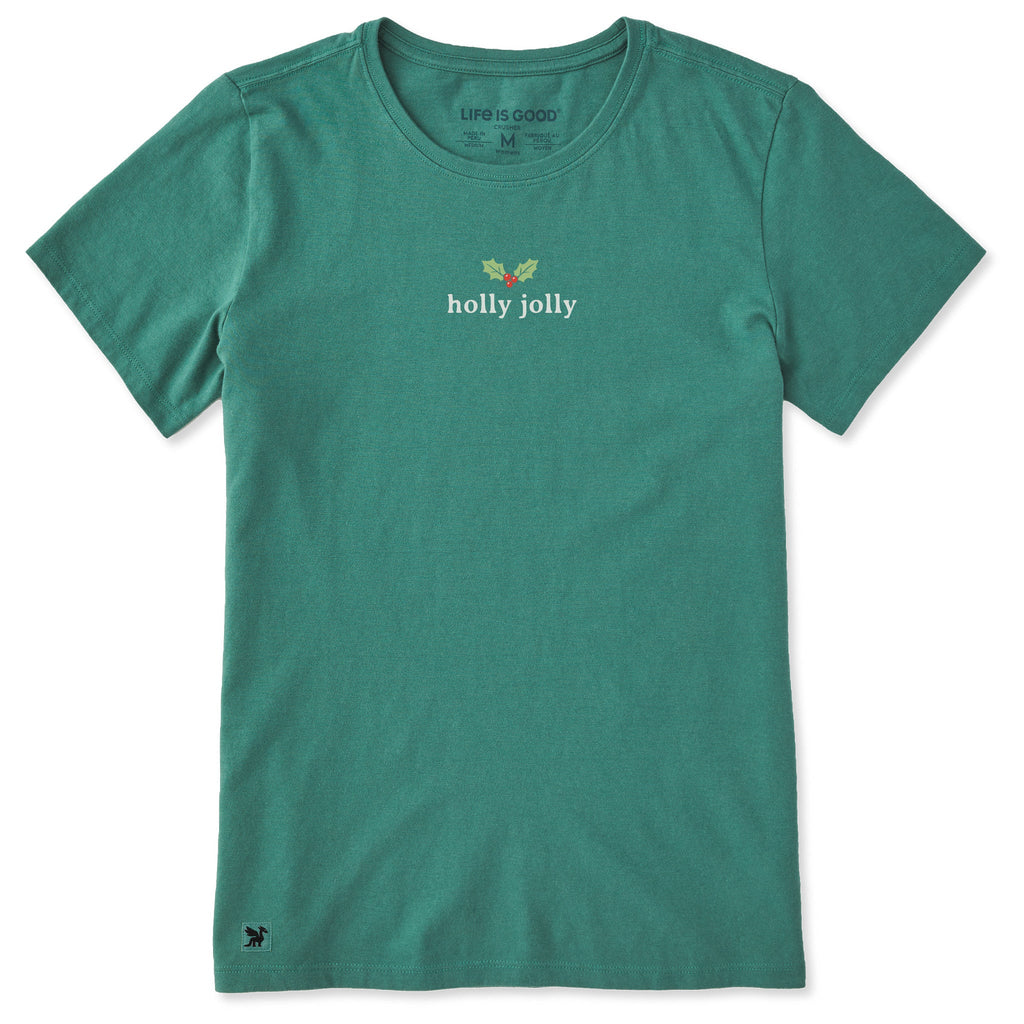 Women's Holly Jolly Simple Short Sleeve Crusher Tee product image 1