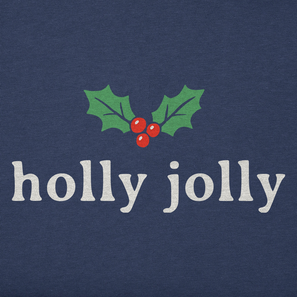 Kids Holly Jolly Simple Long Sleeve Crusher Tee product image 2