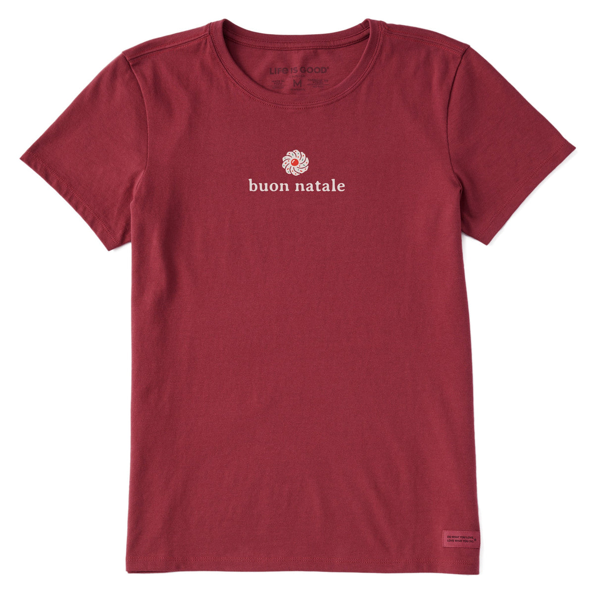 Women's Buon Natale Short Sleeve Crusher Tee product image 1