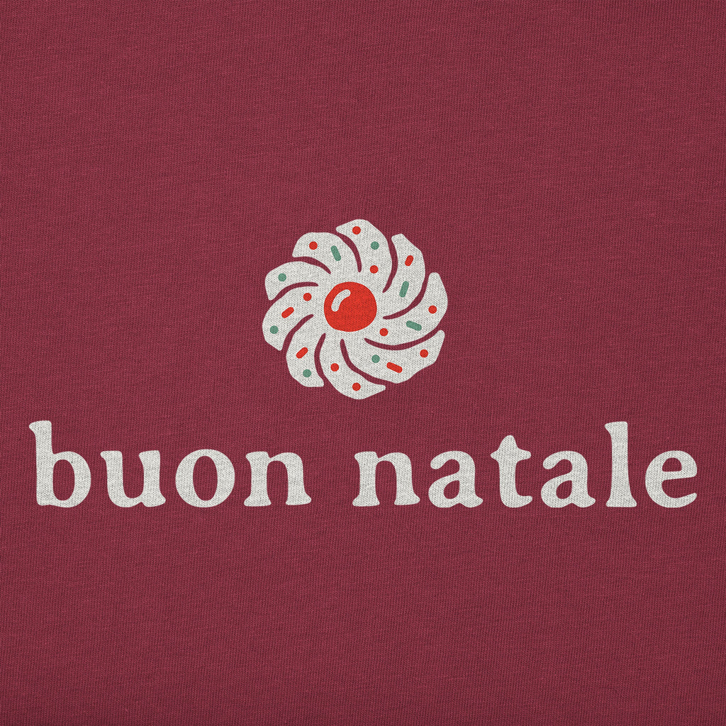 Women's Buon Natale Short Sleeve Crusher Tee product image 2