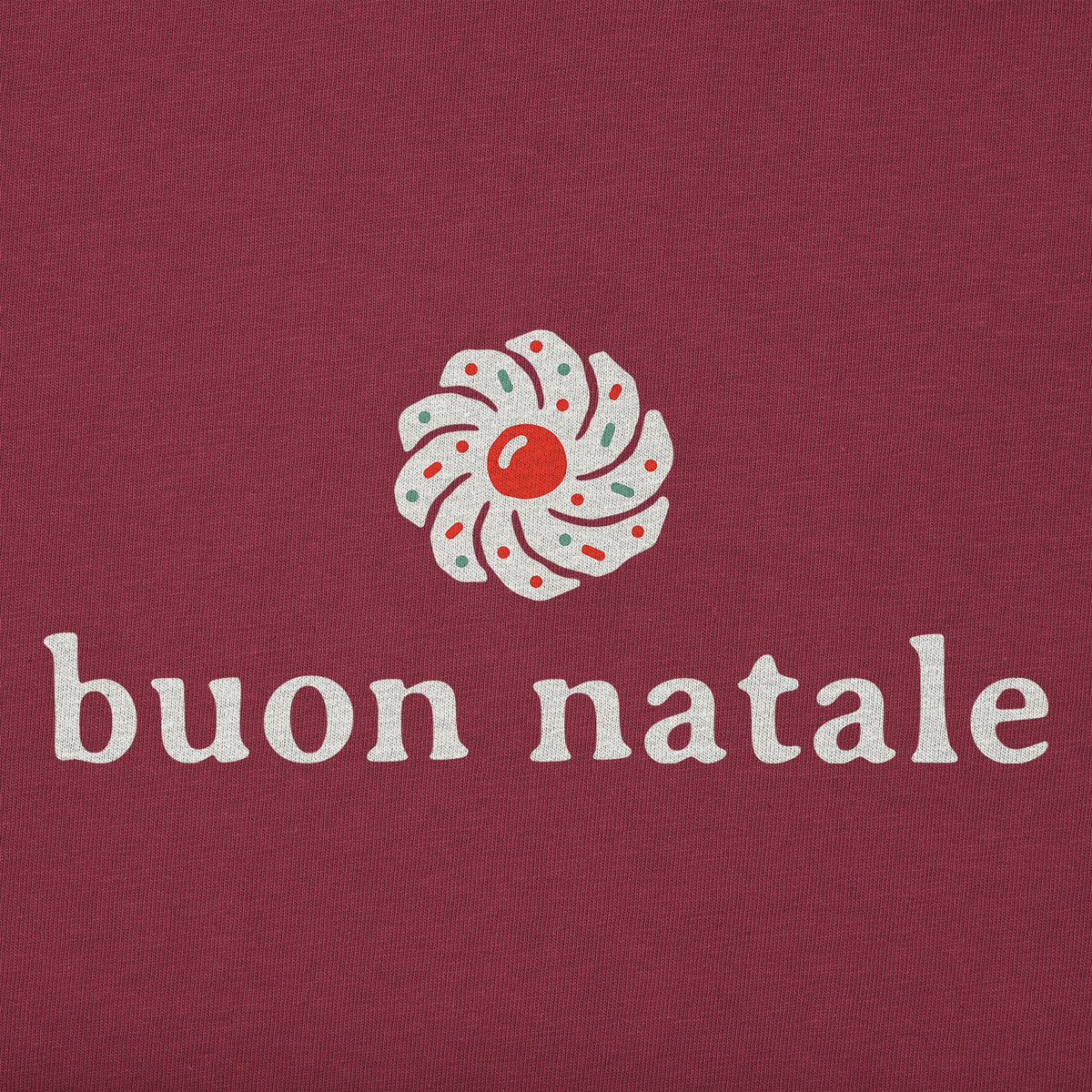 Women's Buon Natale Short Sleeve Crusher Tee product image 2