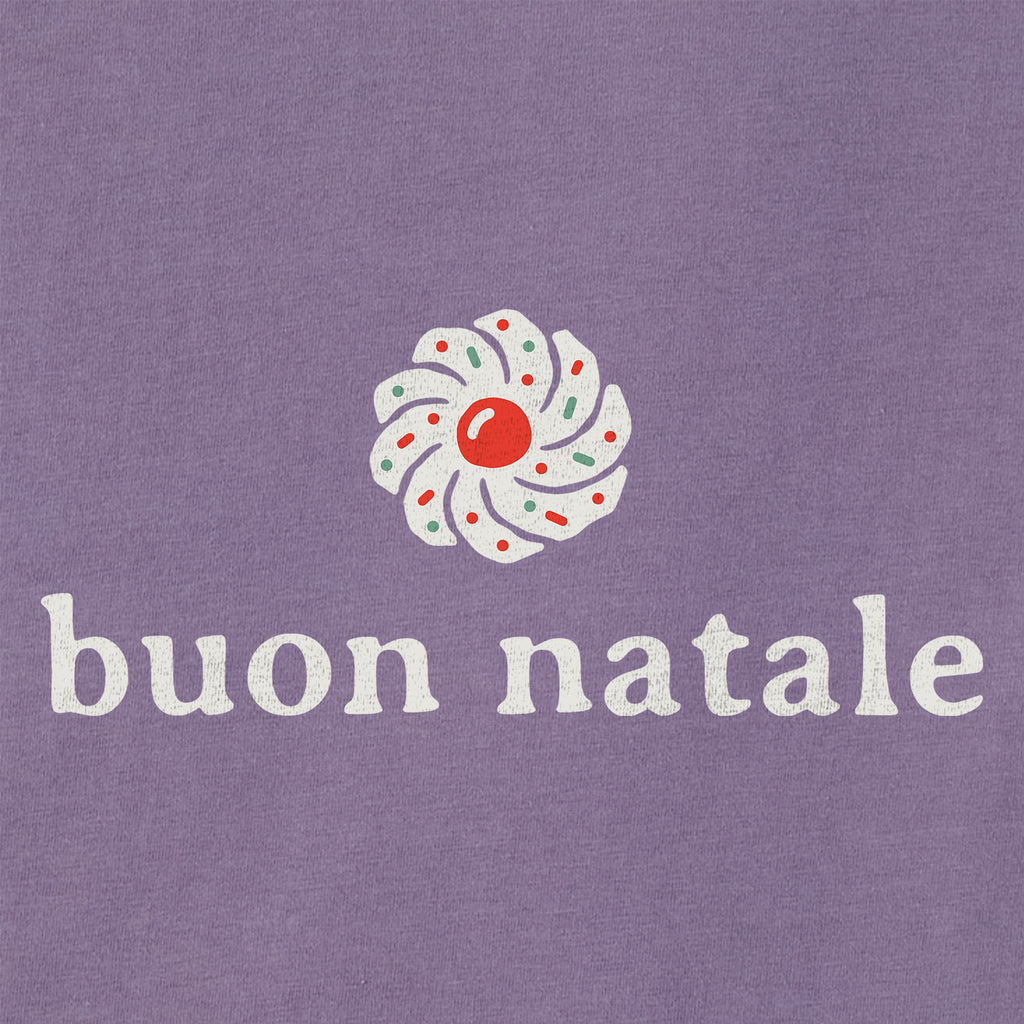 Women's Buon Natale Long Sleeve Crusher Tee product image 4
