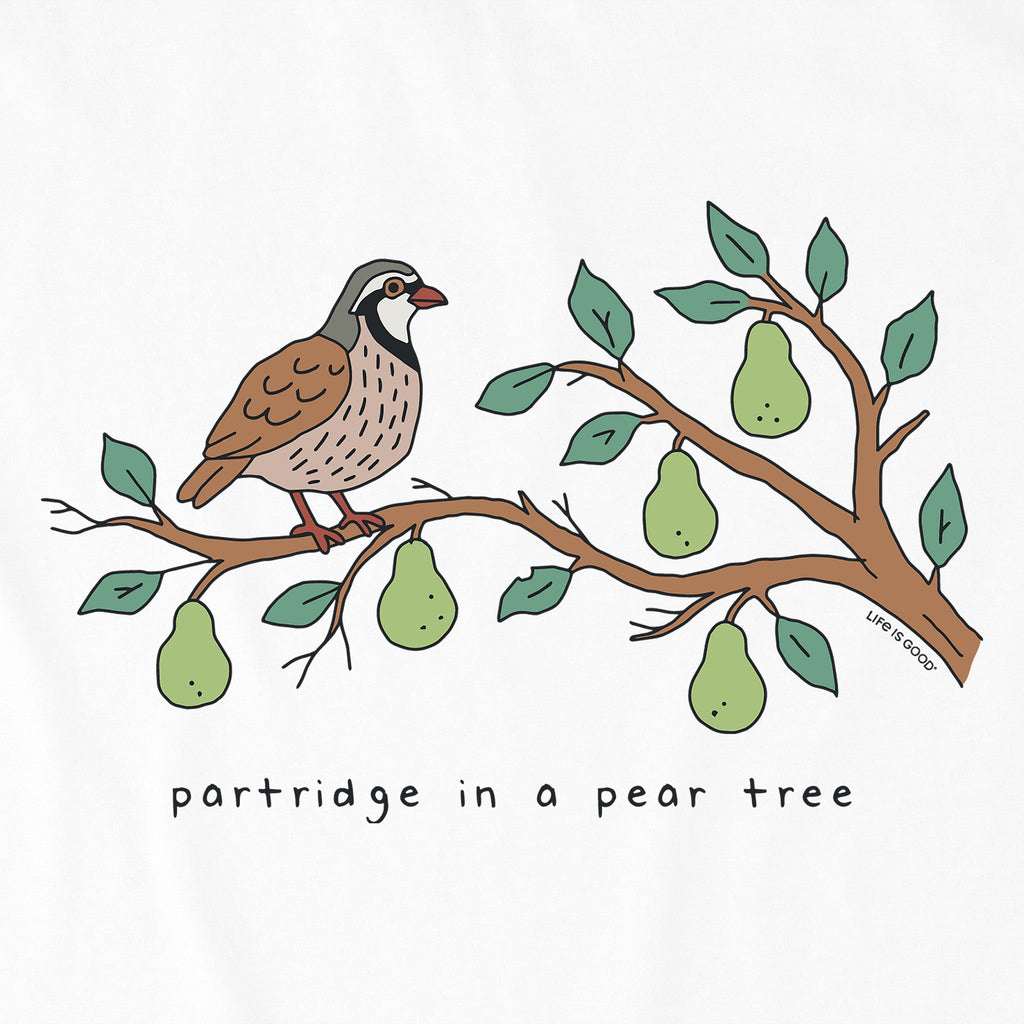 Toddler Partridge In A Pear Tree Short Sleeve Crusher Tee product image 4