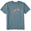 Men's Two Turtle Doves Branch Short Sleeve Crusher Tee product image 1