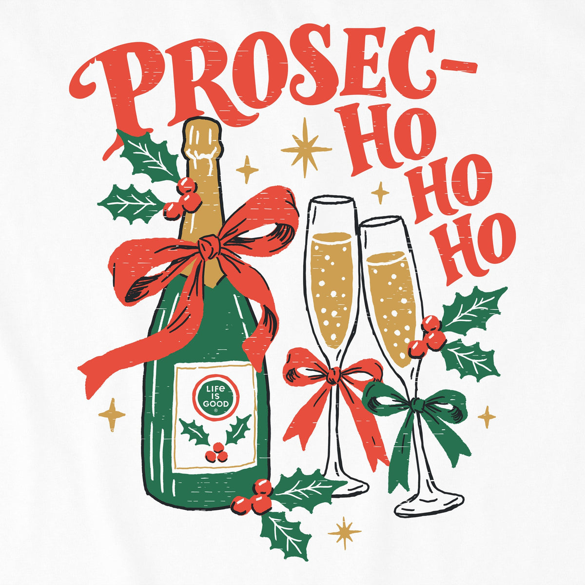 Women's Prosec Ho Ho Ho Crusher-LITE Shrunken Tee product image 2