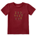 Toddler Ten Lords A Leaping Short Sleeve Crusher Tee product image 1