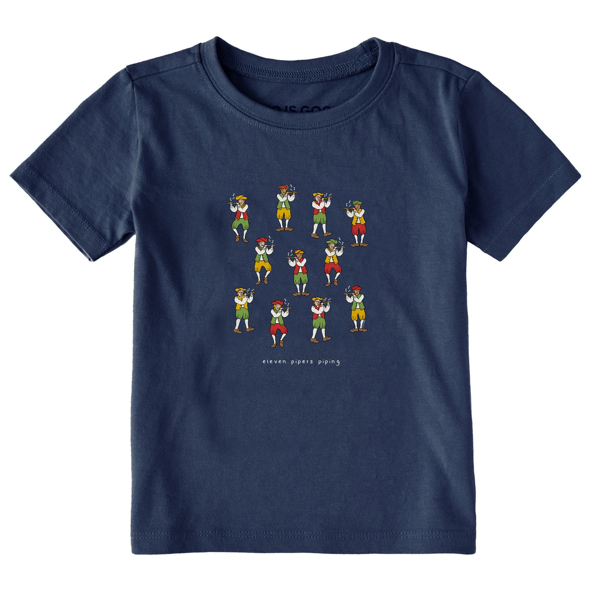 Toddler Eleven Pipers Piping Short Sleeve Crusher Tee product image 1