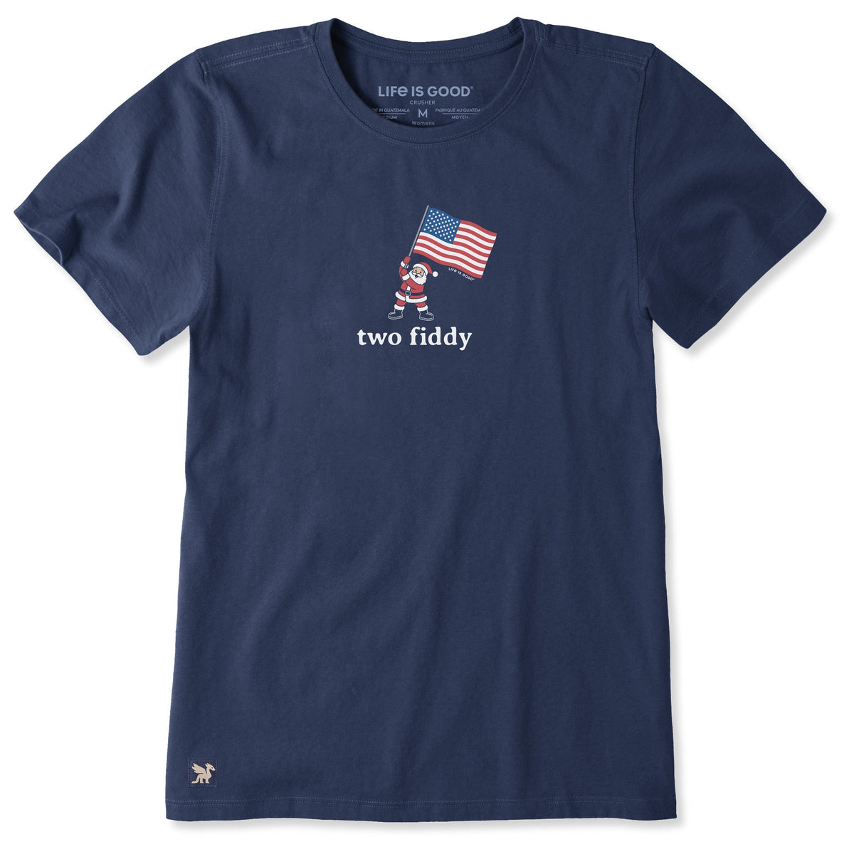 Women's Santa Two Fiddy Short Sleeve Crusher Tee product image 1
