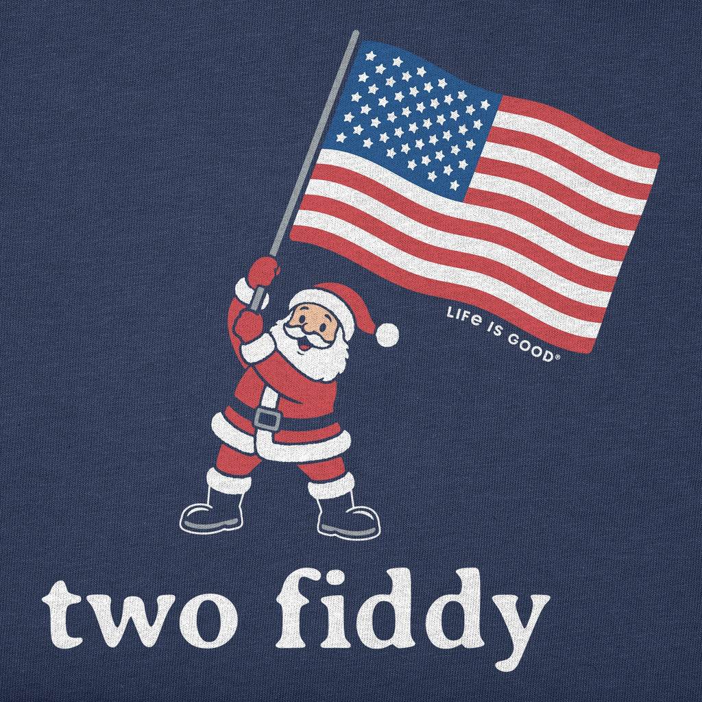 Women's Santa Two Fiddy Short Sleeve Crusher Tee product image 2