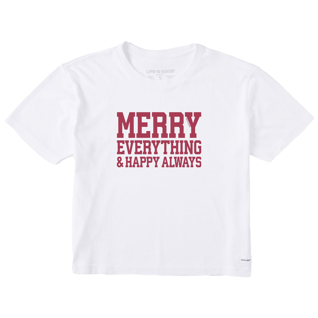 Women's Merry Everything Short Sleeve Crusher Boxy Tee product image 1