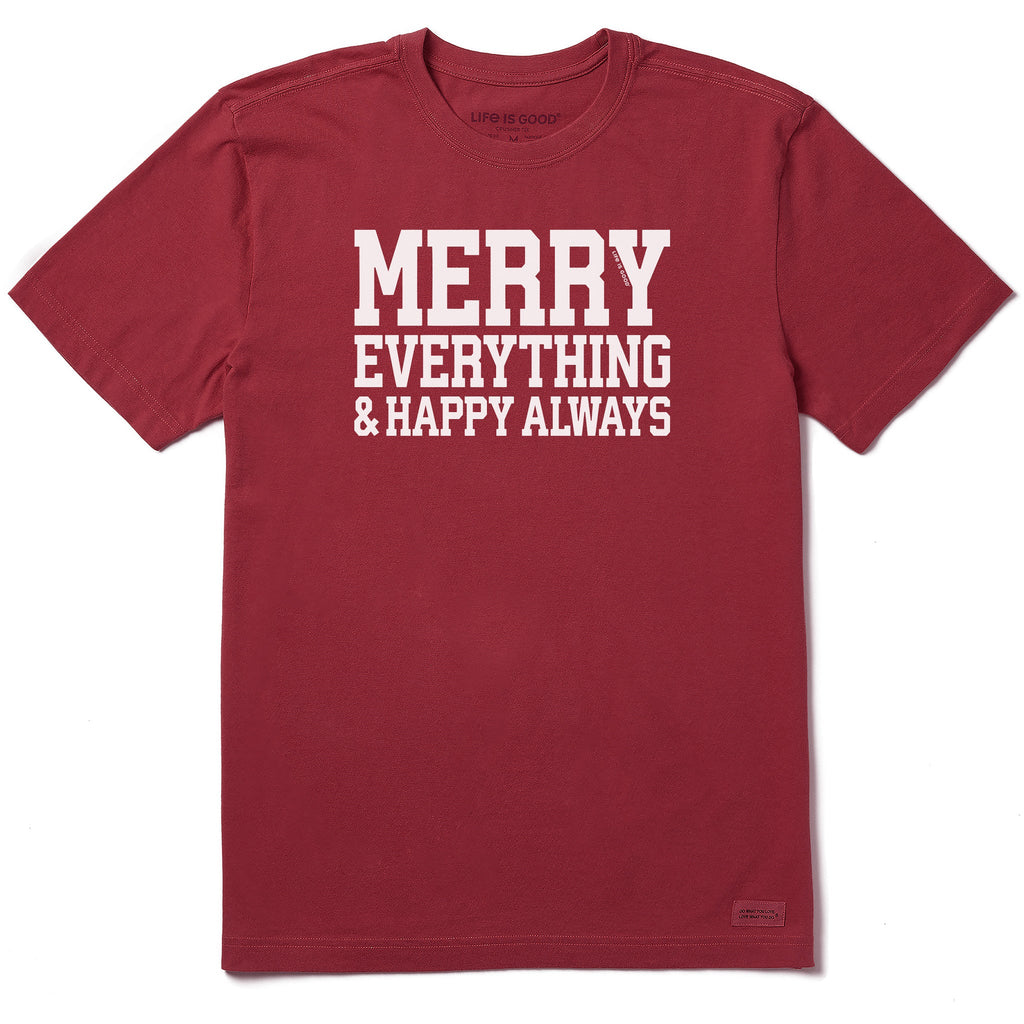 Men's Merry Everything Short Sleeve Crusher Tee product image 1