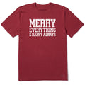Men's Merry Everything Short Sleeve Crusher Tee product image 1