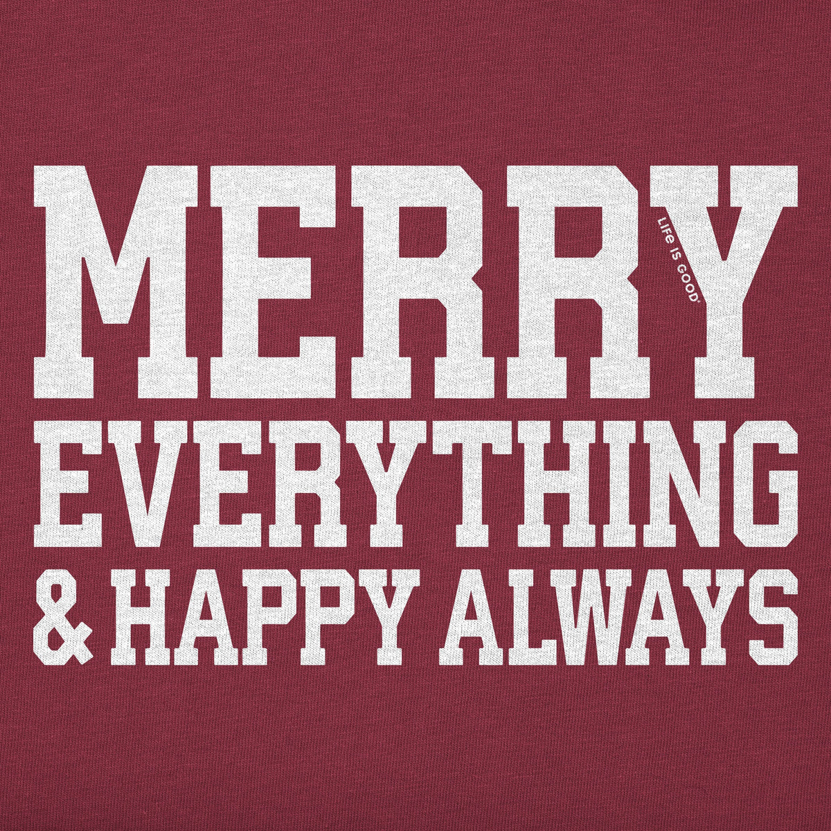 Men's Merry Everything Short Sleeve Crusher Tee product image 2