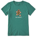 Women's Oh Snap Gingerbread Short Sleeve Crusher Tee product image 1
