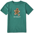 Kids Oh Snap Gingerbread Short Sleeve Crusher Tee product image 1