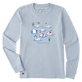 Women's Seven Swans Long Sleeve Crusher Tee product image 1