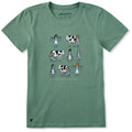 Women's Eight Maids Short Sleeve Crusher Tee product image 1
