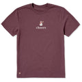 Men's Snowman Beer Cheers Short Sleeve Crusher Tee