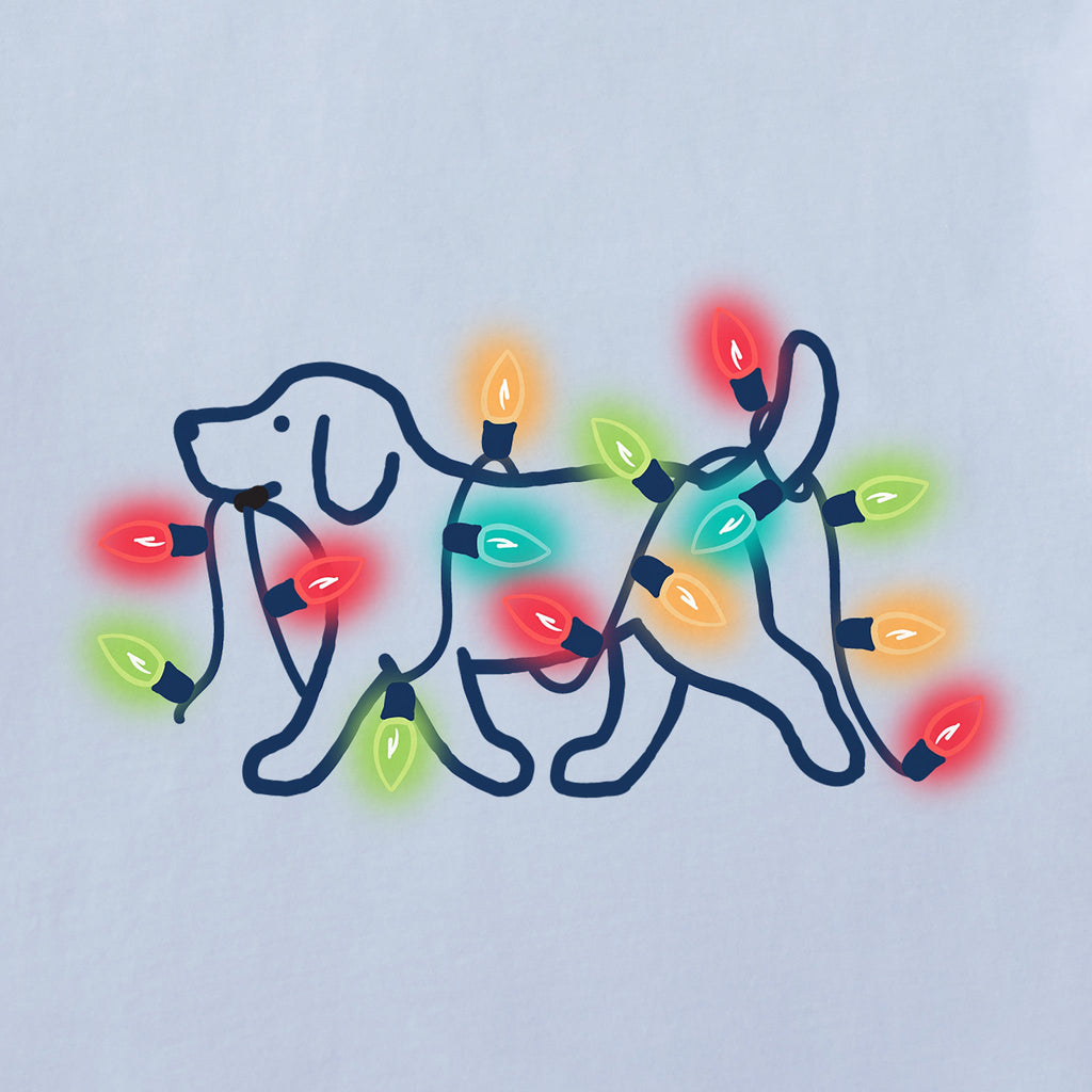 Women's Dog Christmas Bulbs Crusher-LITE Shrunken Tee product image 2