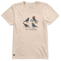 Women's Four Calling Birds Short Sleeve Crusher Tee