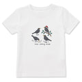 Toddler Four Calling Birds Short Sleeve Crusher Tee