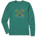 Women's Five Golden Rings Long Sleeve Crusher Tee product image 1