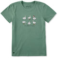 Women's Six Geese Short Sleeve Crusher Tee