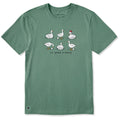 Men's Six Geese Short Sleeve Crusher Tee