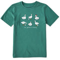 Kids Six Geese Short Sleeve Crusher Tee