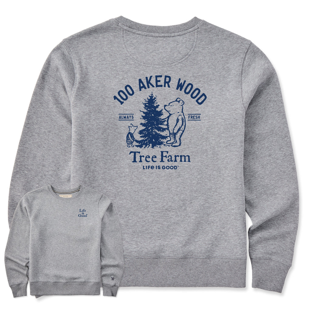 Women's Winnie 100 Aker Tree Farm Good Vibes Crew